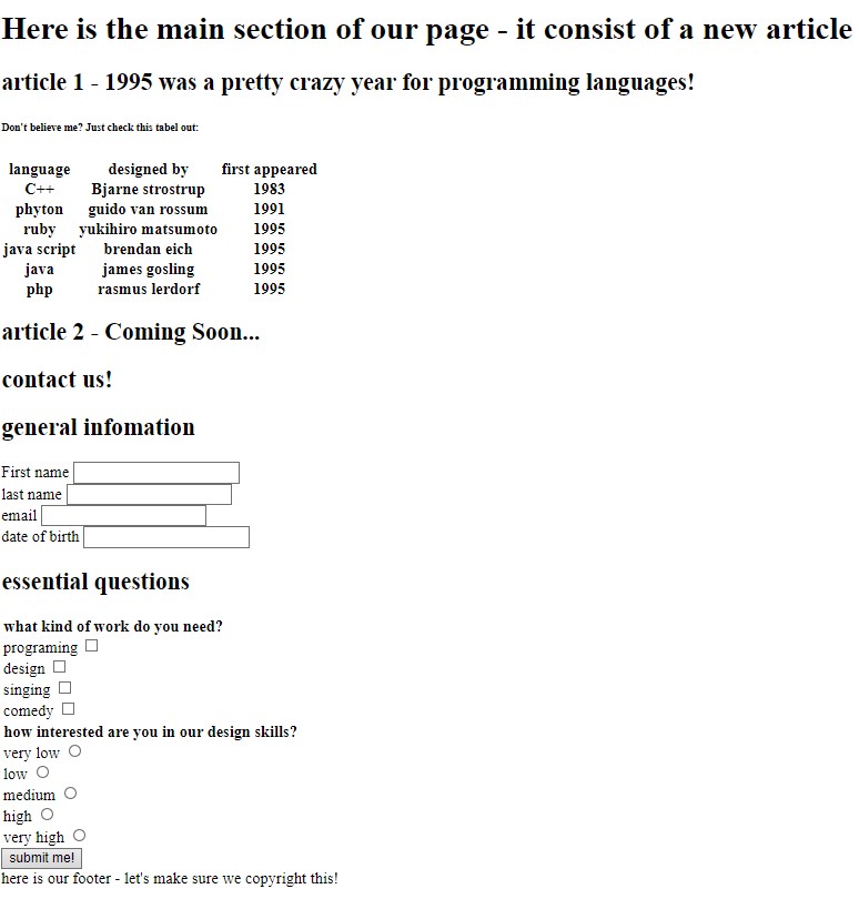 html de tabelas