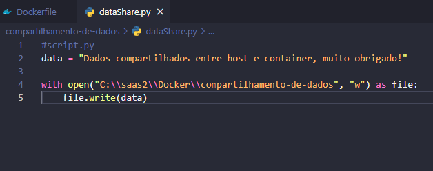 código em python